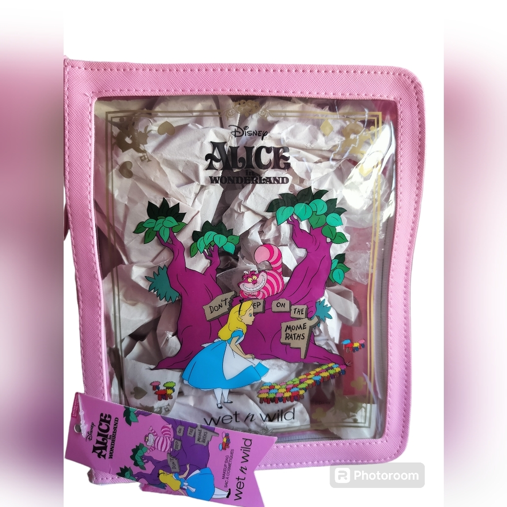 Wet N Wild Alice in Wonderland Cosmetic Bag Limited Edition - Picture 2 of 14